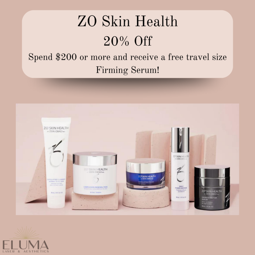 May Specials ZO Health products Eluma Laser and Aesthetics - Eluma - Laser & Aesthetics