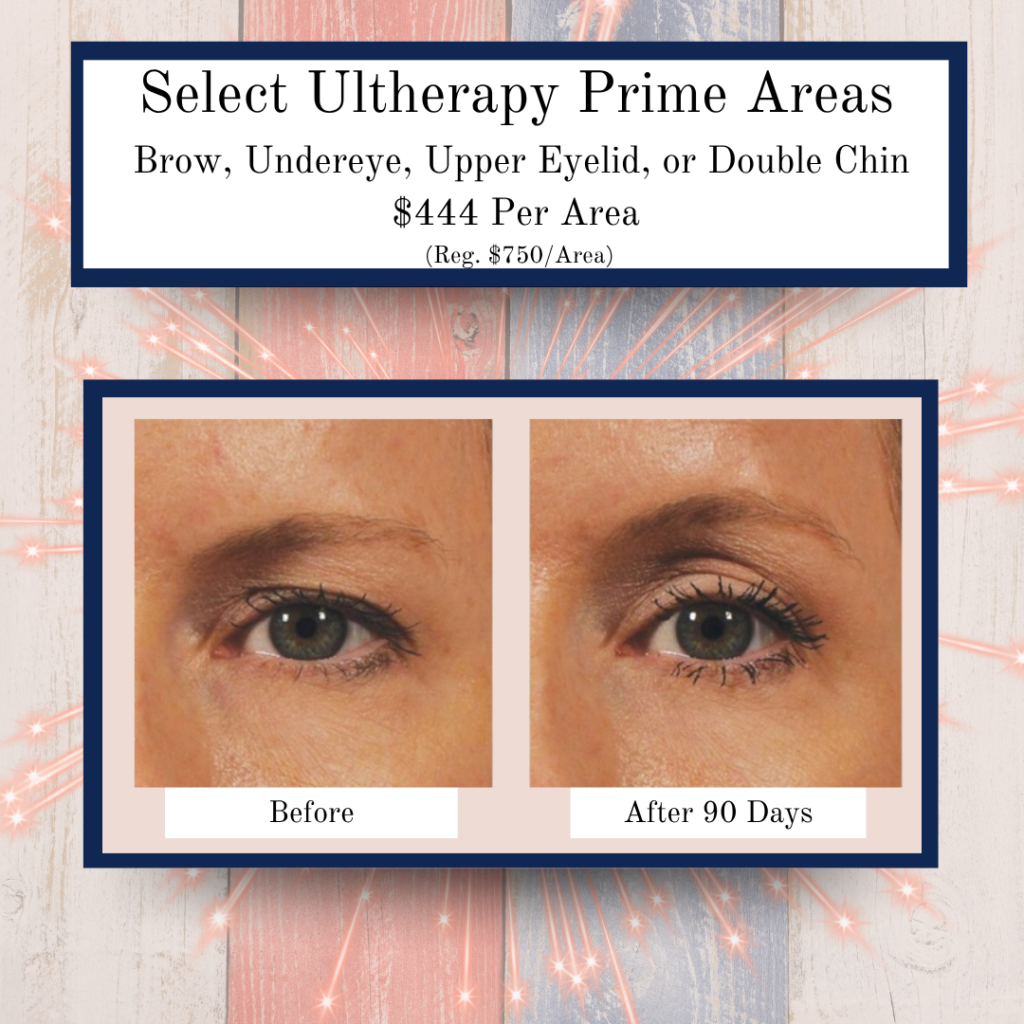 July '25 Specials 7 - Eluma - Laser & Aesthetics Eluma Laser and Aesthetics July Specials. Nonsurgical face lift that works. Ultherapy Prime Jacksonville Florida.
